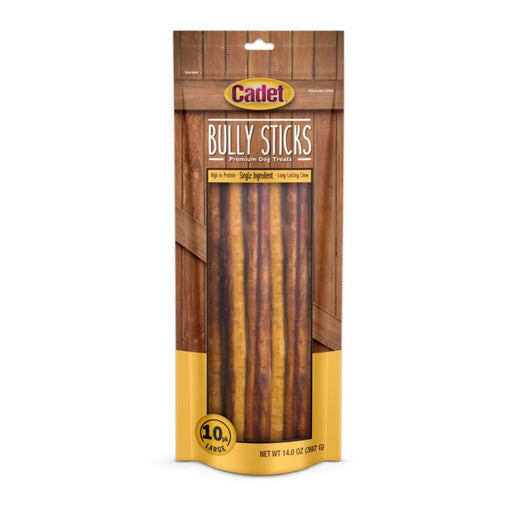 Cadet Large Bully Sticks 1ea/Large 10 ct - Petsplace.store