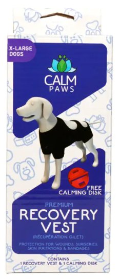 Calm Paws Calming Recovery Vest XLarge - Petsplace.store