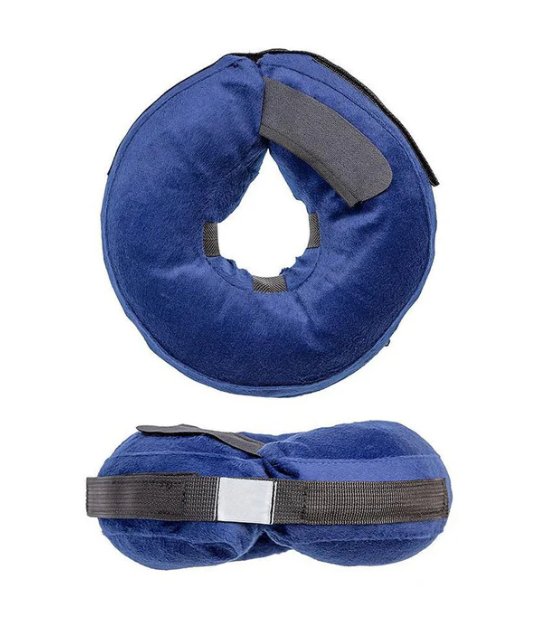 Calm Paws Protective Inflatable Collar w/ Dog Calming Disk Large - Petsplace.store