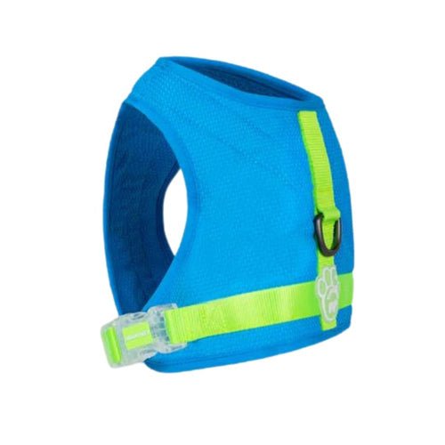 Canada Pooch Dog Cooling Harness Blue 12 - Petsplace.store