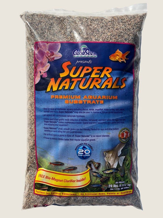 CaribSea Super Naturals Jungle River Sand 2ea/20 lb - Petsplace.store