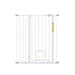 Carlson Expandable Extra Tall Gate w/ Slide Handle White 29 - 52 X 41in. - Petsplace.store