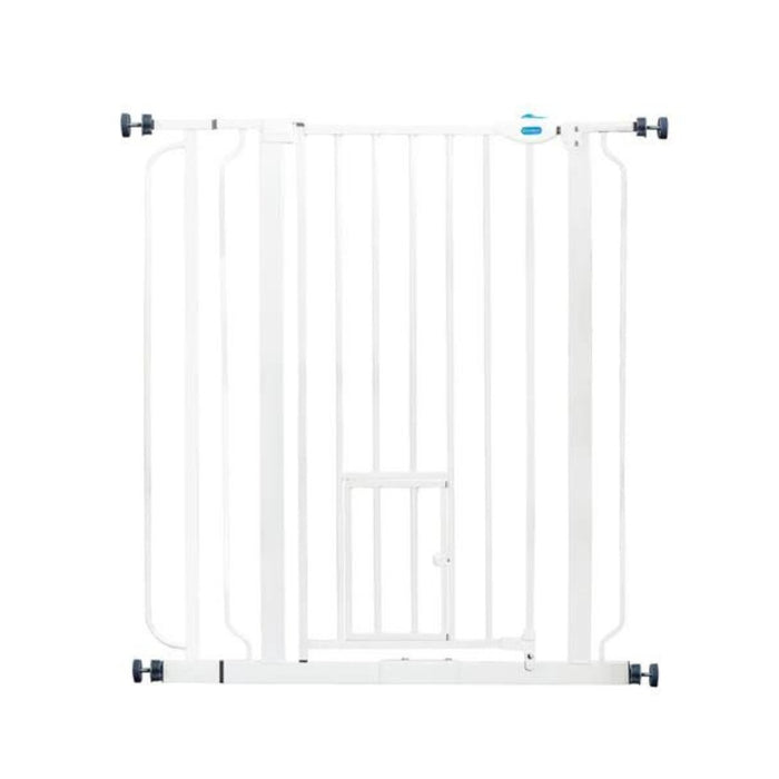 Carlson Expandable Extra Tall Walk - Thru Pet Gate White 29 - 36.5 X 36in. - Petsplace.store