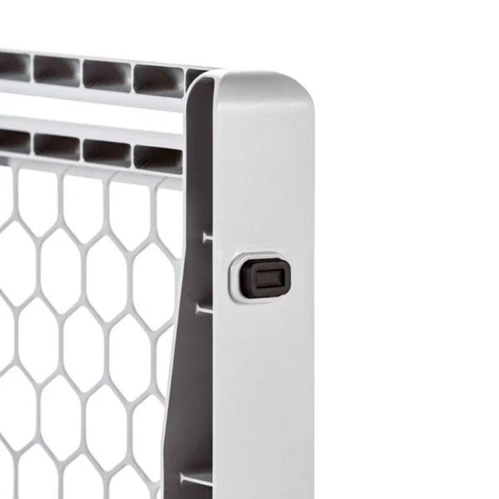 Carlson Plastic Expandable Pet Gate Gray 28 - 42 X 23in. - Petsplace.store