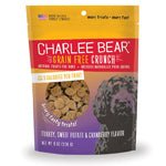 Charlee Bear Dog Crunch Grain Free Turkey And Sweet Potato 8oz. - Petsplace.store