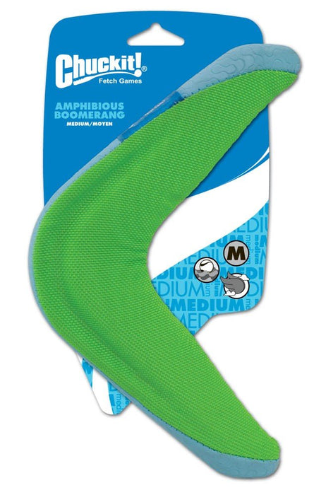 Chuckit! Amphibious Dog Toy Boomerang Assorted 1ea/MD - Petsplace.store