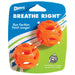 Chuckit! Breathe Right Dog Toy Fetch Ball Orange 1ea/2 pk, SM - Petsplace.store