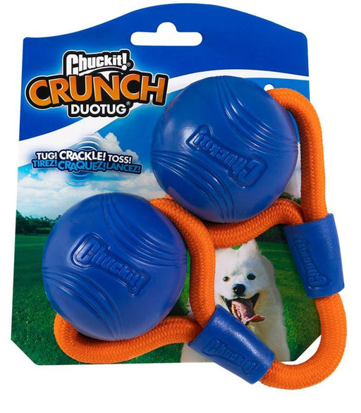 Chuckit! Dog Crunch Ball Duo Tag Medium - Petsplace.store