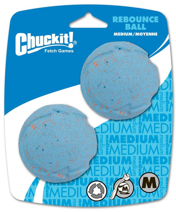 Chuckit! Rebounce Ball Dog Toy Assorted 1ea/2 pk, MD - Petsplace.store