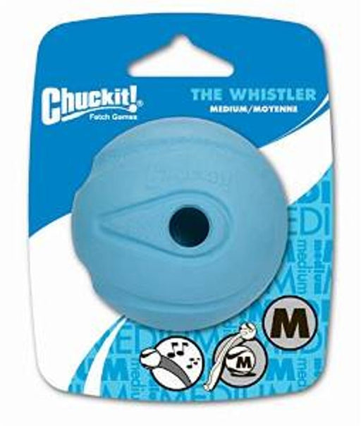 Chuckit! The Whistler Ball Dog Toy Assorted 1ea/LG - Petsplace.store