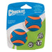 Chuckit! Ultra Squeaker Balls Dog Toy Blue/Orange 1ea/2 pk, SM - Petsplace.store