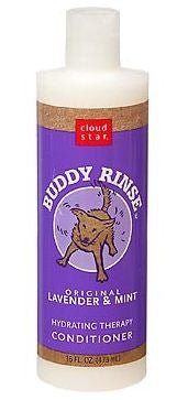 Cloud Star Buddy Dog Rinse Pet Conditioner Lavender and Mint 16oz. - Petsplace.store