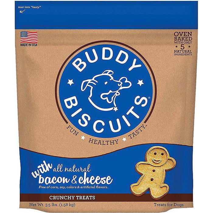 Cloud Star Dog Buddy Bacon And Cheese 3.5Lb - Petsplace.store