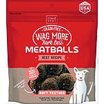 Cloud Star Wagmore Dog Meatball Grain Free Beef 14Oz - Petsplace.store