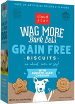 Cloudstar WAGMORE DOG GRAIN FREE BAKED CHEDDAR 14OZ - Petsplace.store