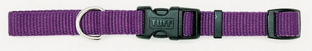 Coastal Adjustable Nylon Dog Collar with Plastic Buckle Purple 1ea/3/8 In X 8 - 12 in - Petsplace.store