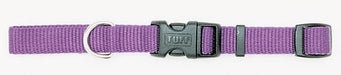 Coastal Adjustable Nylon Dog Collar with Plastic Buckle Purple 1ea/5/8 In X 10 - 14 in - Petsplace.store