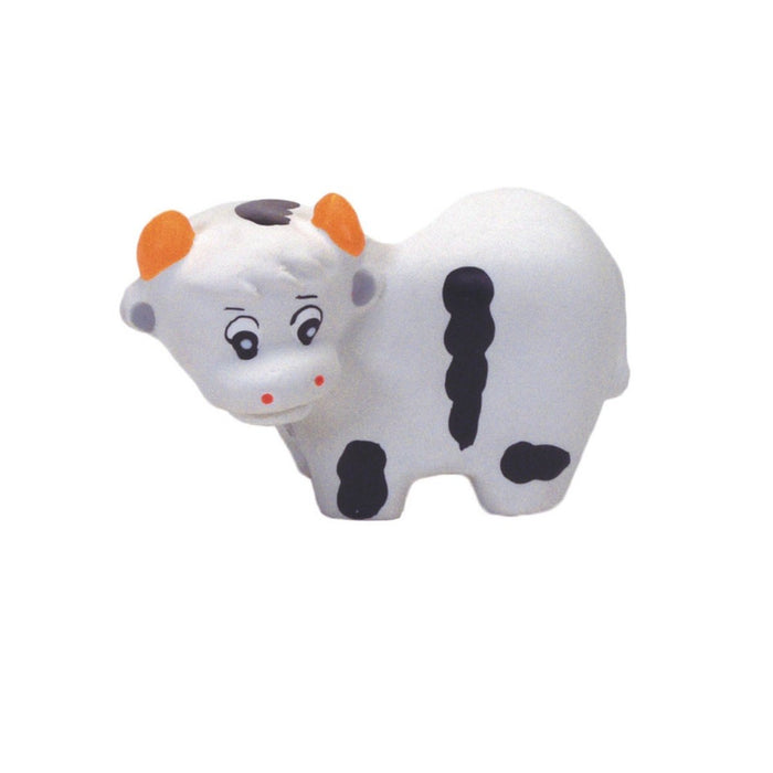 Coastal Products Rascals 3.25 Inch Latex Cow Dog Toy - Petsplace.store