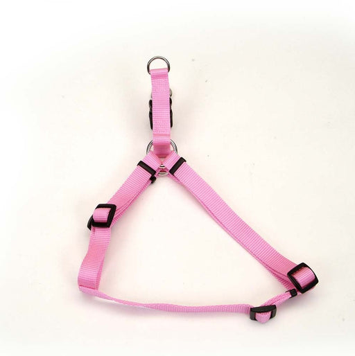 Comfort Wrap Adjustable Nylon Dog Harness Pink Bright 1ea/MD, 3/4In X 20 - 30 in - Petsplace.store