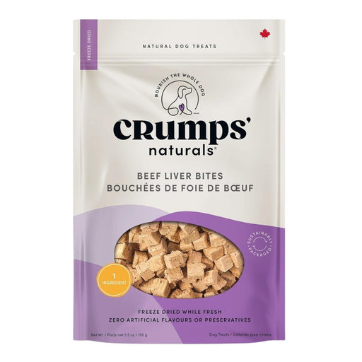 Crumps 5.5Oz Beef Liver Bites - Petsplace.store