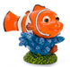 Disney Nemo On Coral Aquarium Statue Blue, Green, Orange 1ea/Mini - Petsplace.store