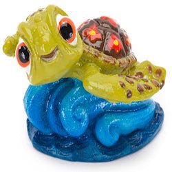 Disney Squirt Aquarium Statue Green, Brown, Blue 1ea/1.25 in, Mini - Petsplace.store