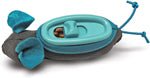 Doc and Phoebe The Hunting Snacker Cat Feeder Black - Blue 3.5in - Petsplace.store