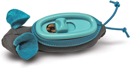 Doc and Phoebe The Hunting Snacker Cat Feeder Black - Blue 3.5in - Petsplace.store