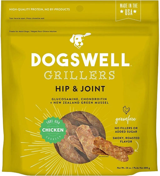 Dogswell Hip & Joint Grillers Grain - Free Dog Treats Chicken 1ea/24 oz - Petsplace.store