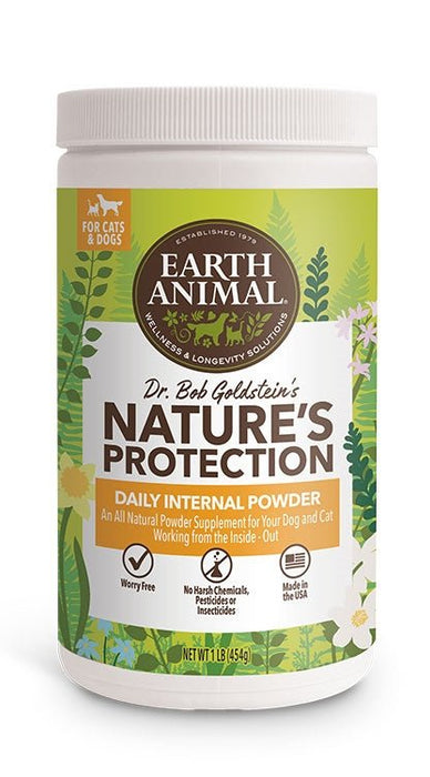 Earth Animal Flea And Tick Program Daily Internal Powder For Dogs 16oz. - Petsplace.store