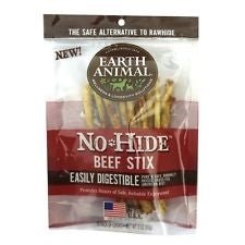 Earth Animal No Hide Beef Chews Dog Treats; 10 Pack - Small - Petsplace.store