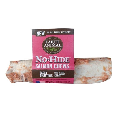 Earth Animal No Hide Salmon Chews Dog Treats; Medium (Case Of 24) - Petsplace.store