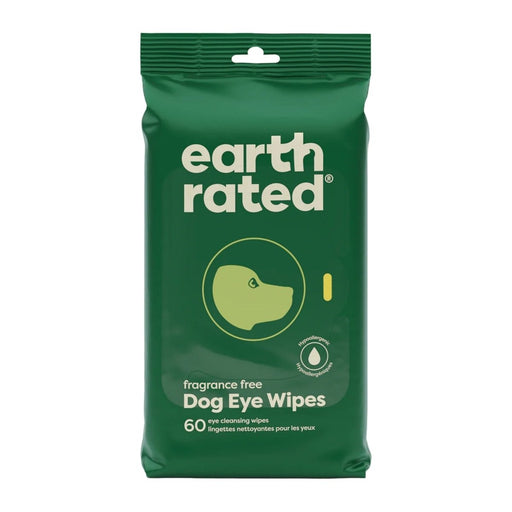 Earth Rated Dog Eye Wipes 60 Count - Petsplace.store