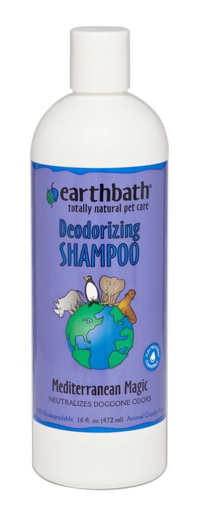 Earthbath Deodorizing Shampoo for Dogs, Mediterranean Magic 1ea/16 oz - Petsplace.store