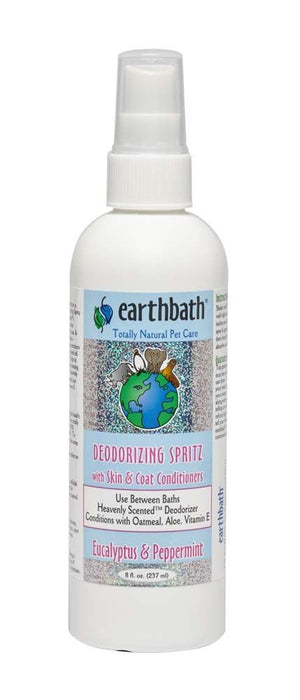 Earthbath Stress Relief Spritz for Dogs, Eucalyptus & Peppermint 1ea/8 oz - Petsplace.store