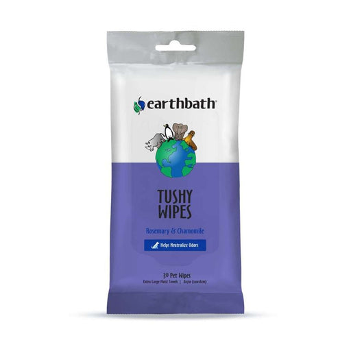 Earthbath Tushy Wipes, Rosemary & Chamomile 1ea/30 ct - Petsplace.store