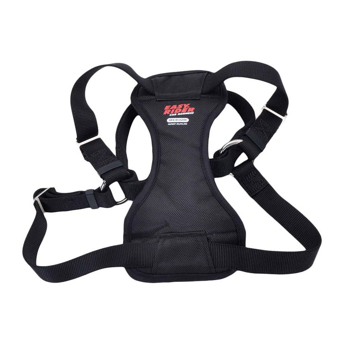 Easy Rider Adjustable Car Harness Black 1ea/20 - 30 in, MD - Petsplace.store