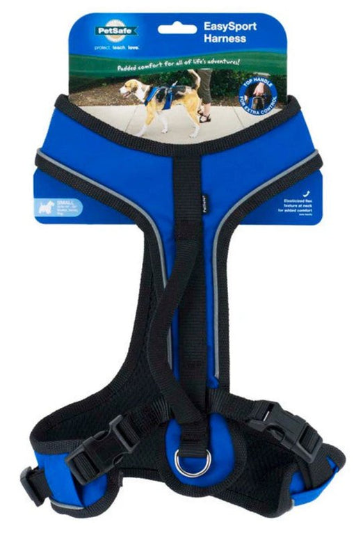 EasySport Comfortable Dog Harness Blue 1ea/SM - Petsplace.store