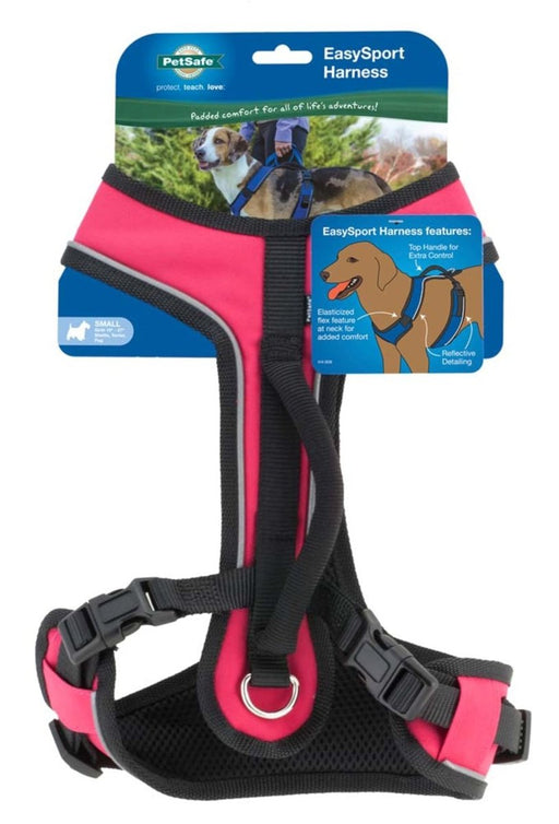 EasySport Comfortable Dog Harness Pink 1ea/SM - Petsplace.store