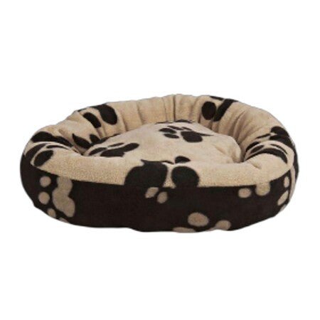 Ethical Bed Paws Round Chocolate 20" - Petsplace.store