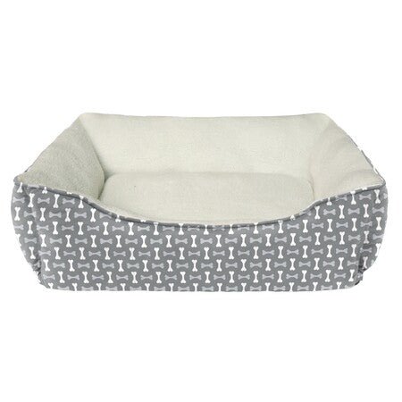 Ethical Bed Tossed Bones Gray 20" - Petsplace.store