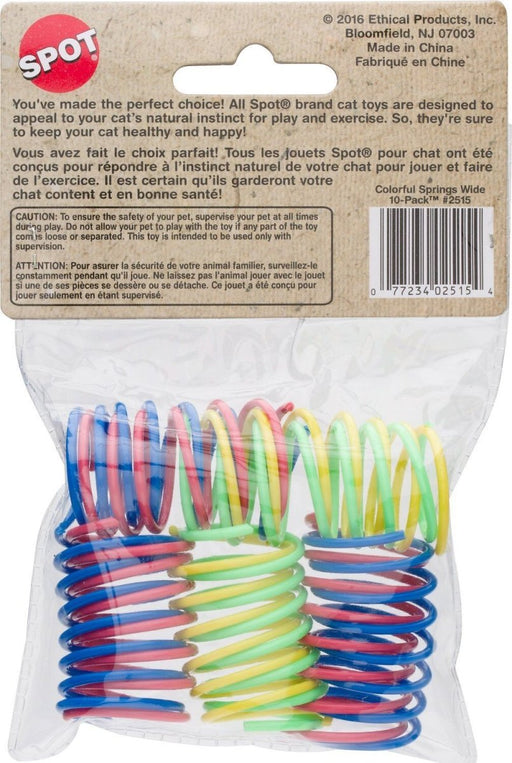 Ethical Pet Colorful Springs Wide 10 Pk - Petsplace.store