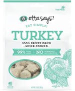 Etta Says! Eat Simple 100% Freeze Dried Turkey Dog Treats Turkey 1ea/2.5 oz - Petsplace.store