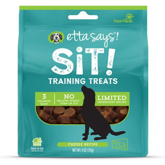 Etta Says! Sit! Training Treats Cheese 1ea/6 oz - Petsplace.store