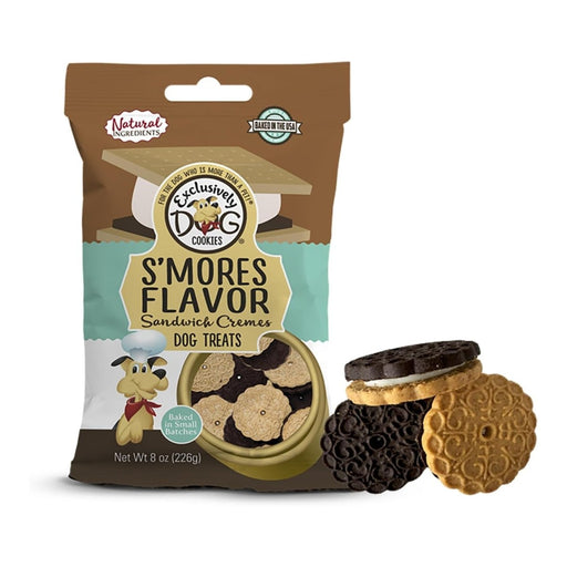 Exclusively Pet Sandwich Cremes Smores 8oz. - Petsplace.store