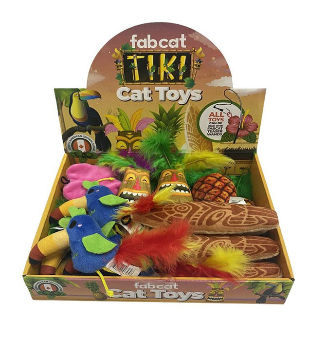 Fabcat Tiki 25Pc Display - Petsplace.store