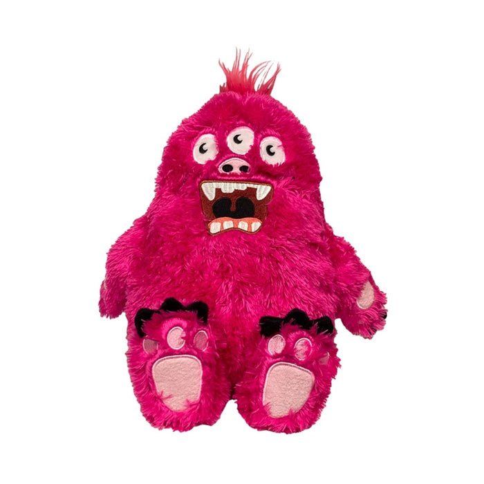 Fabdog Dog Fluffy Monster Pink Large - Petsplace.store