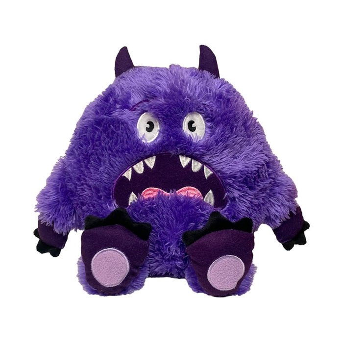 Fabdog Dog Fluffy Monster Purple Medium - Petsplace.store