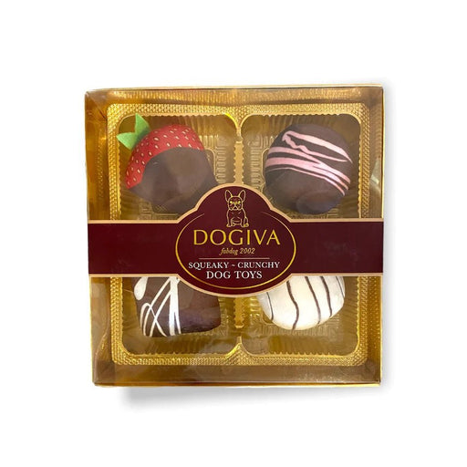 Fabdog Dogiva Chocolates 4Ct 3Pk - Petsplace.store