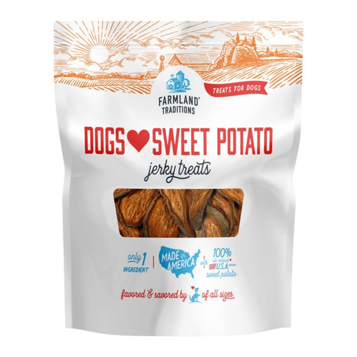 Farmland Traditions Dogs Love Sweet Potato Dog Treats 1ea/16oz. - Petsplace.store